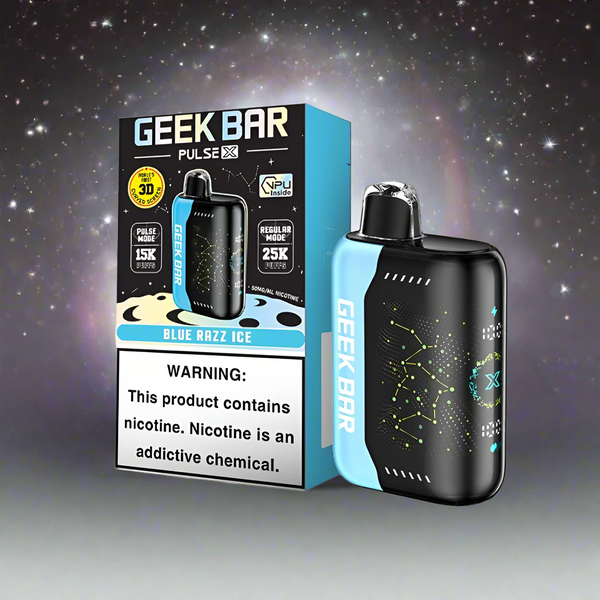 Geek Bar Pulse X Disposable 25000 Puff 18mL 5%BLV PeruDescription
Geek Bar Pulse X Disposable 25000 Puffs 18mL 5%
Options:


Banana Taffy Freeze – Creamy banana taffy with a frosty twist

Blackberry B-Pop – Bold blackbe