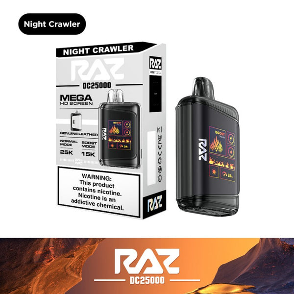 RAZ DC25000 Disposable 25000 Puffs 16mL 5%BLV PeruRAZ DC25000 Disposable Vape - 25000 Puffs - Product Description
Presenting the Raz DC25000 Disposable Vape, the ultimate solution for those seeking a premium vaping 