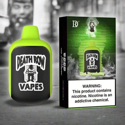 Death Row Vapes 10.5ML 5000 Puffs Rechargeable Disposable Vape Device - 5% - BLV Peru