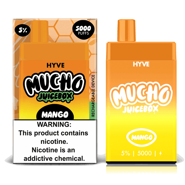 Hyve x Mucho JuiceBox 5000 Disposable - 12mL Juice - 5000 Puffs - BLV Peru