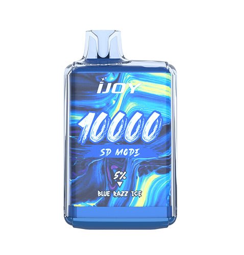 iJoy Bar SD10000 20ML 650mAh 10000 Puffs Rechargeable Adjustable Power Disposable Device With Sub Ohm Mesh Coil - BLV Peru