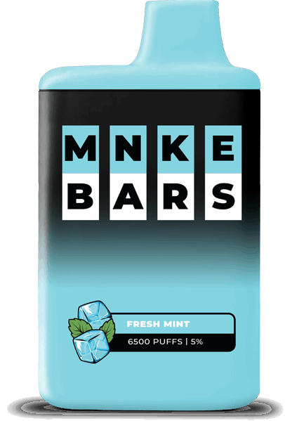 MNKE BARS 16ML 6500 Puffs Disposable Device With Mesh Coil - BLV Peru